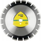 Klingspor DT 350 A Diamanttrennscheiben, 400 x 3,6 x 20 mm 24 Segmente 40 x 3,6 x 10 mm, Weitverzahnt / VPE: 1 Stück