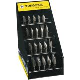 Klingspor HF 100-A Fräser / Set, 38 x 6 x 6 mm Kreuzverzahnung / VPE: 1 Stück