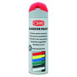 CRC 10155-AA MARKER PAINT, Leucht-Rot Markierfarbe, temporär 500ml Spraydose