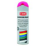 CRC 10163-AA MARKER PAINT, Leucht-Fuchsia Markierfarbe, temporär 500ml Spraydose