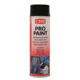 CRC 10910-AB PRO PAINT Schwarz matt Profifarbe, Felgenspray 500ml Spraydose