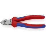 14 26 160 SB KNIPEX Abisolier-Seitenschneider 160 mm verchromt isoliert mit Mehrkomponenten-Hüllen, VDE-geprüft