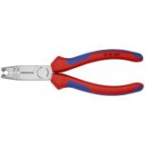 13 42 165 KNIPEX Abmantelungszange 165 mm schwarz atramentiert mit Mehrkomponenten-Hüllen poliert