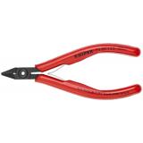 75 02 125 SB KNIPEX Elektronik-Seitenschneider 125 mm brüniert mit Kunststoff-Hüllen