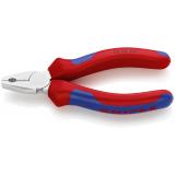 08 05 110 KNIPEX Mini-Kombizange 110 mm verchromt mit Mehrkomponenten-Hüllen