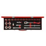 Gedore red Steckschlüsselsatz 1/2 SW10-32mm 24tlg R69004024